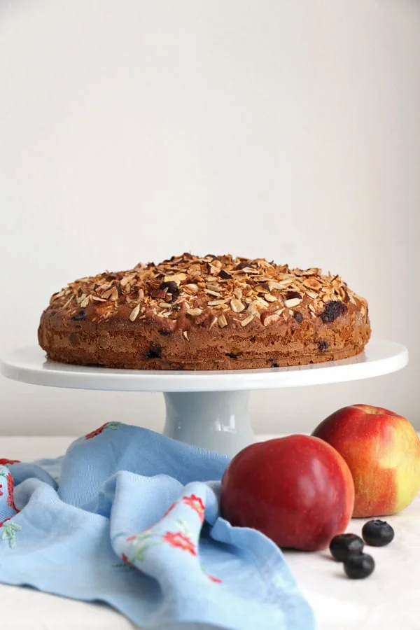 Apple Blueberry Cake