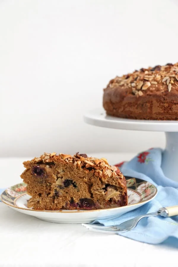 Apple Blueberry Cake