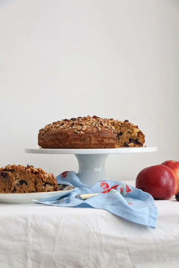 Apple Blueberry Cake