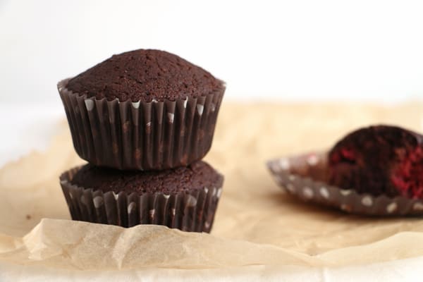 Chocolate and Raspberry Vegan Cupcakes