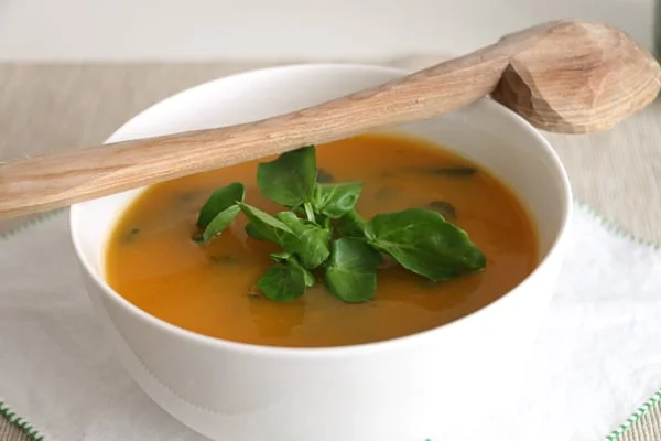 Squash and Watercress Soup