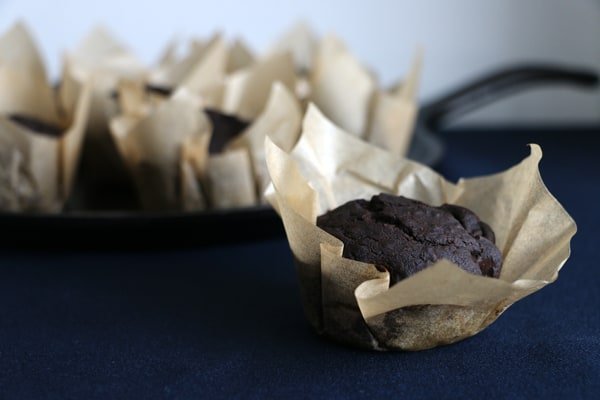 Pear and Carob Muffins (vegan & gluten-free)