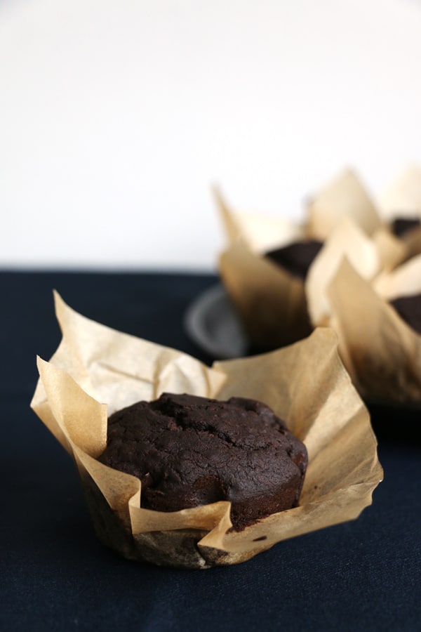 Pear and Carob Muffins