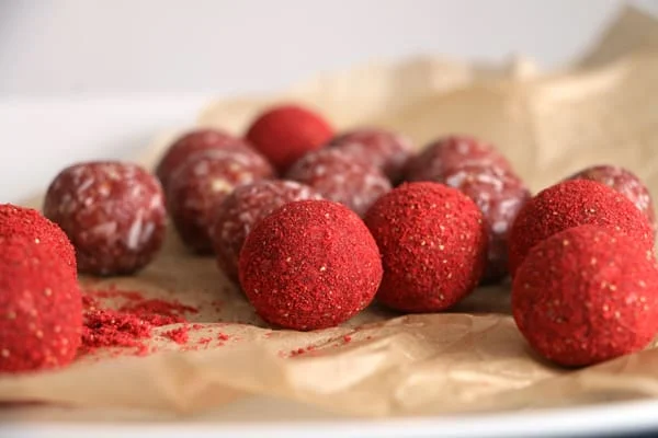 Strawberry Bliss Balls