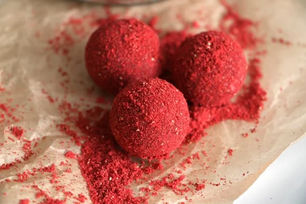 Strawberry Bliss Balls