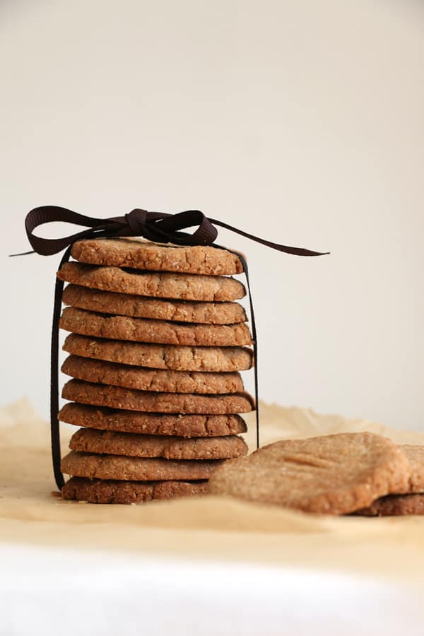 Flourless Almond Cookies with Cardamom, Orange Zest, and