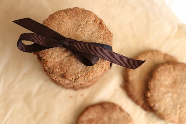 Almond Buckwheat Cardamom Cookies