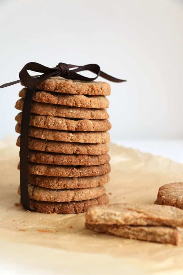 Almond Buckwheat Cardamon Cookies