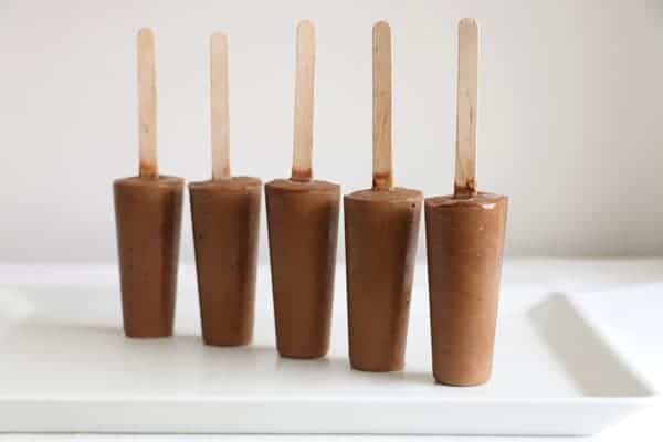 Chocolate Avocado Ice Lolly