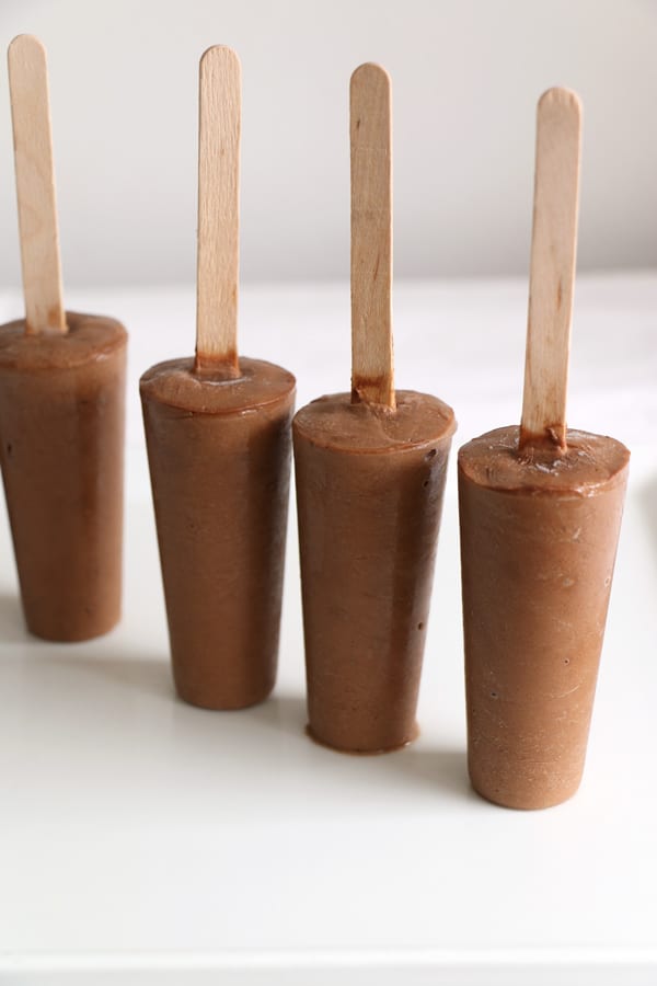 Chocolate Avocado Ice Lolly