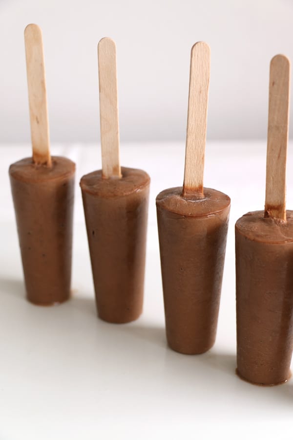 Chocolate Avocado Ice Lolly