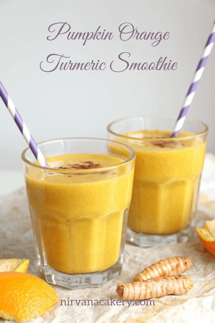 Pumpkin, Orange and Turmeric Smoothie