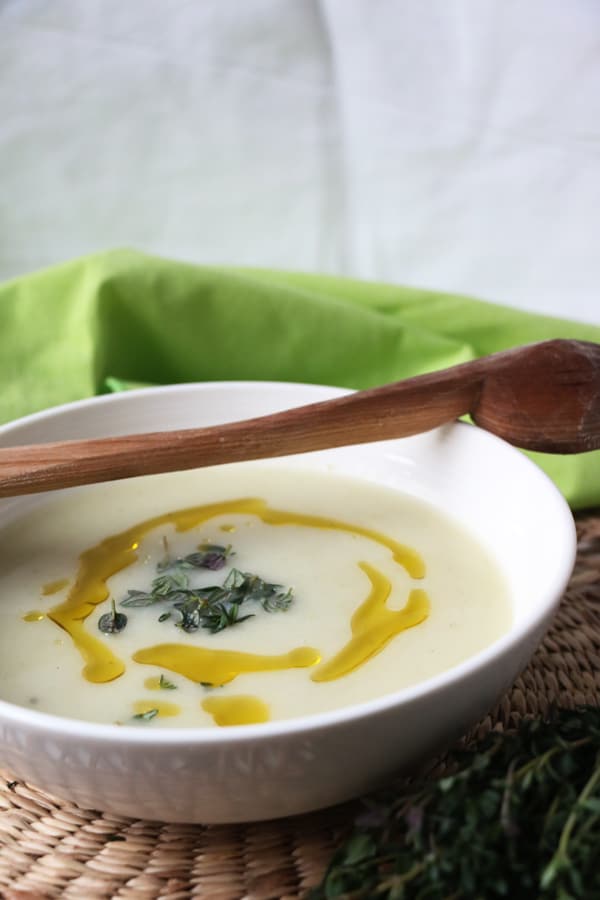 Simple Cauliflower and Parsnip Soup Nirvana Cakery