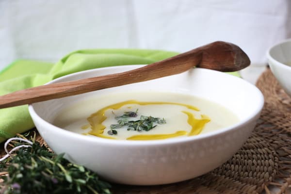Simple Cauliflower and Parsnip Soup