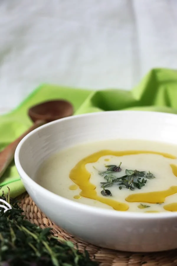 Simple Cauliflower and Parsnip Soup