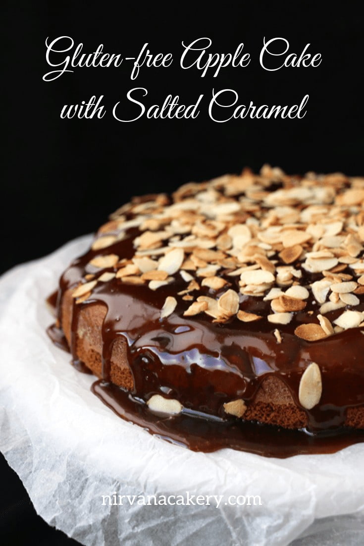 Gluten-Free Apple Cake With Salted Caramel