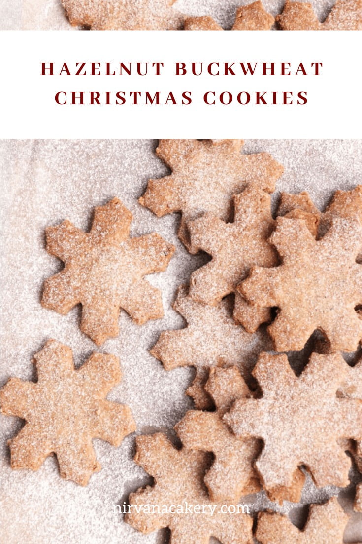 Hazelnut and Buckwheat Christmas Cookies