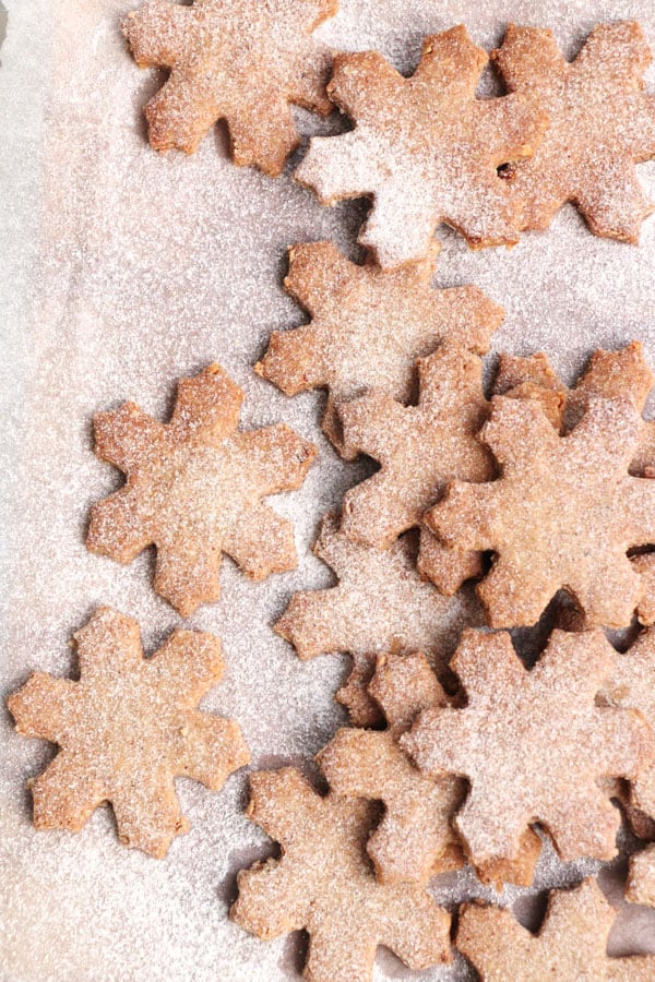 Hazelnut and Buckwheat Christmas Cookies