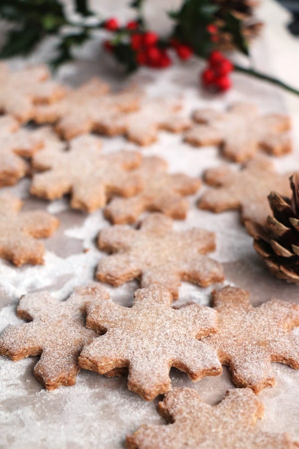 Hazelnut and Buckwheat Christmas Cookies