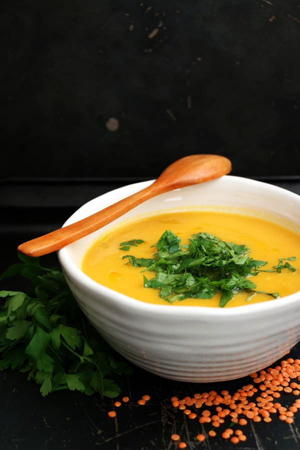 Carrot and Red Lentil Soup