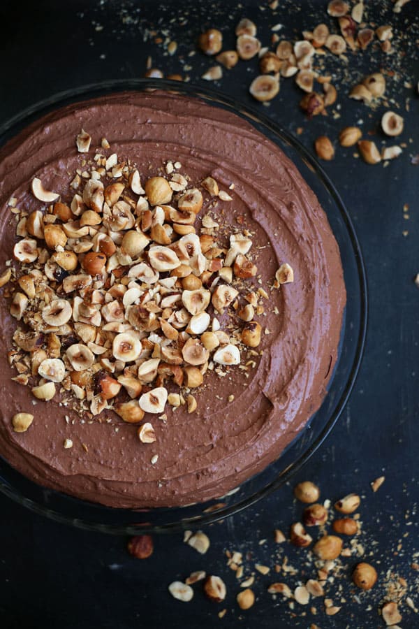 Chocolate and Hazelnut Teff Cake (gluten-free & vegan)