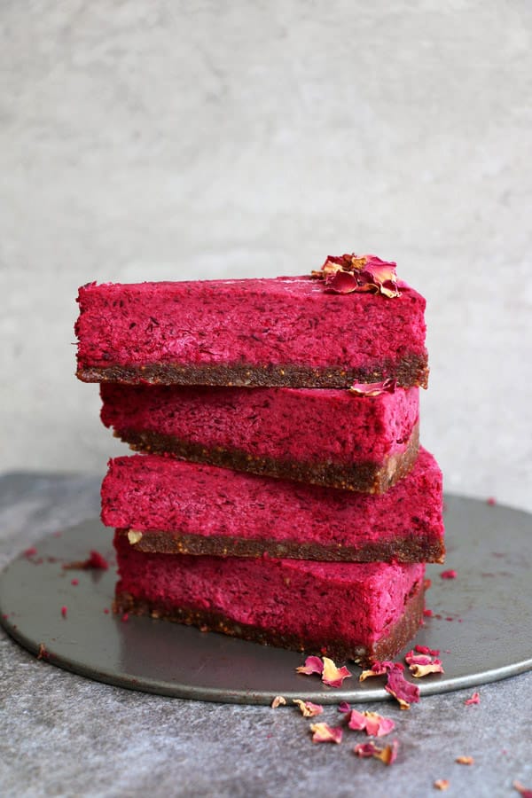 Raw Beetroot Cake with Walnut and Fig Crust (grain-free & vegan ...