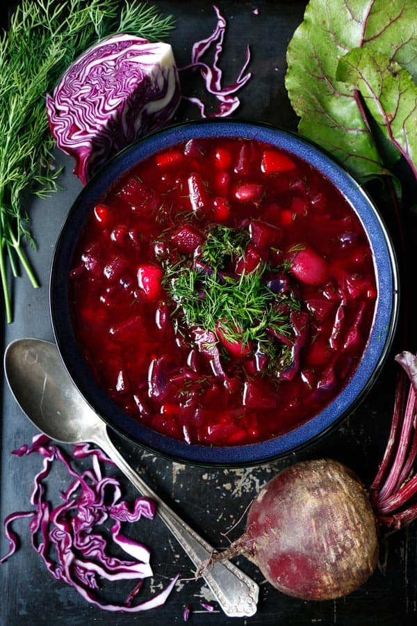 The Best Vegan Borscht