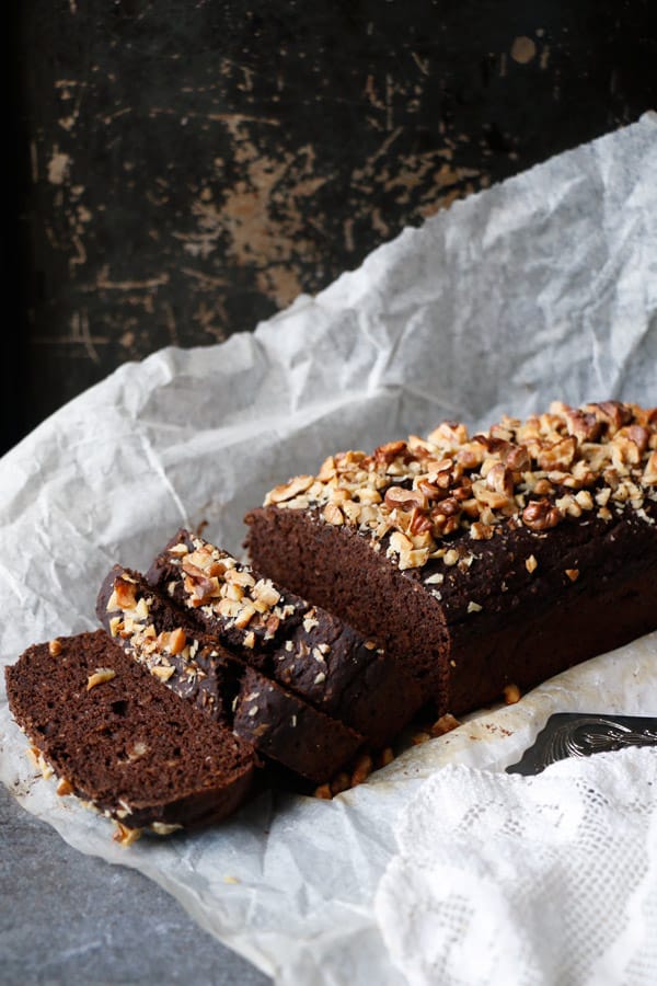 Carob Banana Bread (glutenfree & vegan) Nirvana Cakery