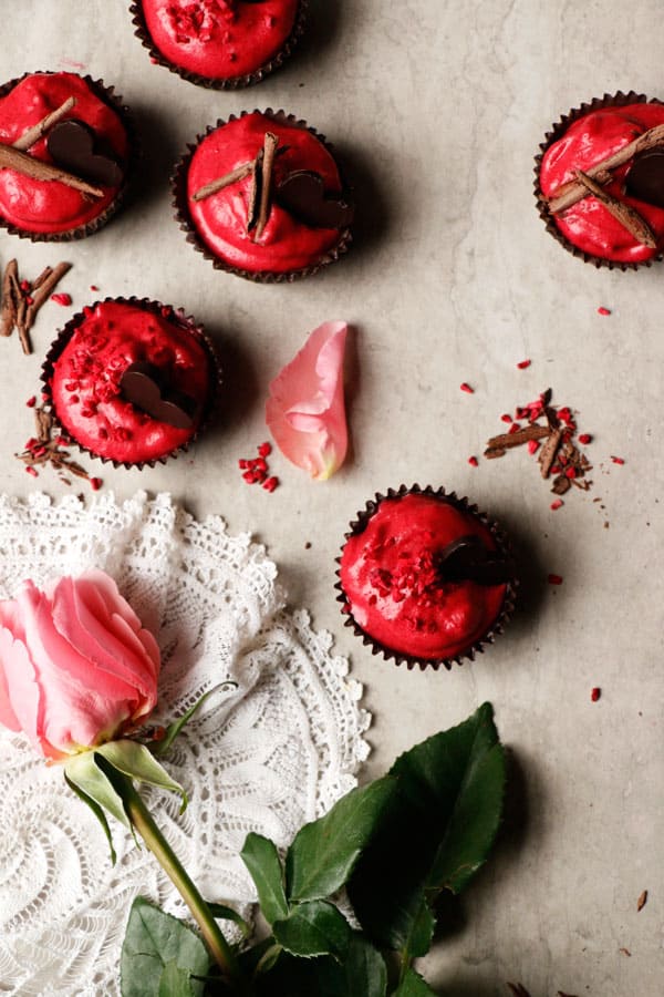 Chocolate Raspberry Mousse Cups (vegan, grain-free, nut-free)