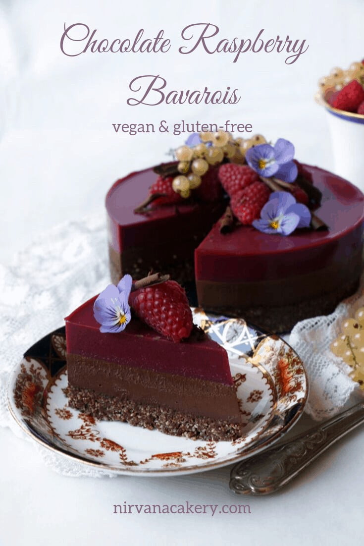 Chocolate Raspberry Bavarois