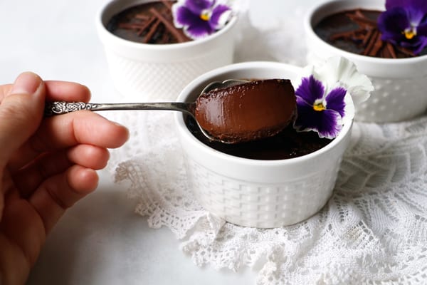 Vegan Chocolate Crème Brûlée
