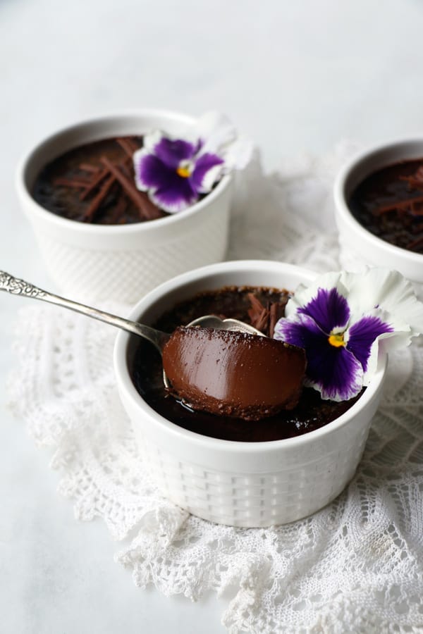 Vegan Chocolate Crème Brûlée