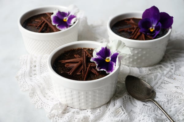 Vegan Chocolate Crème Brûlée