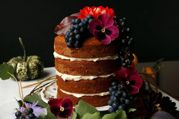 Plantbased Pumpkin Layer Cake (vegan & gluten-free)