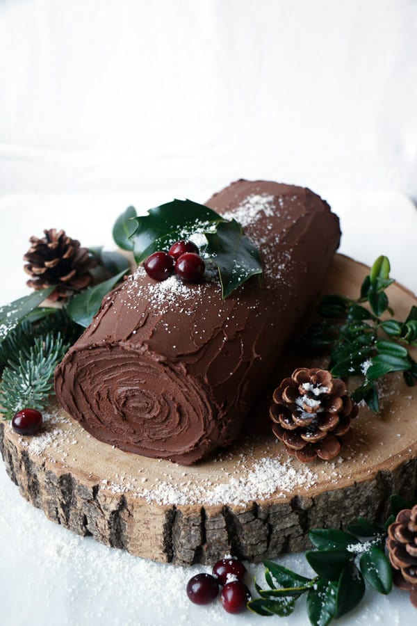 Buche De Noel A Delicious Christmas Cake