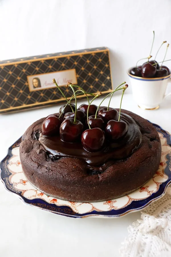 Cherry Chocolate Torte (vegan & gluten-free)