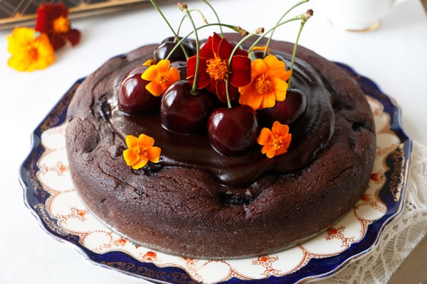 Cherry Chocolate Torte (vegan & gluten-free)