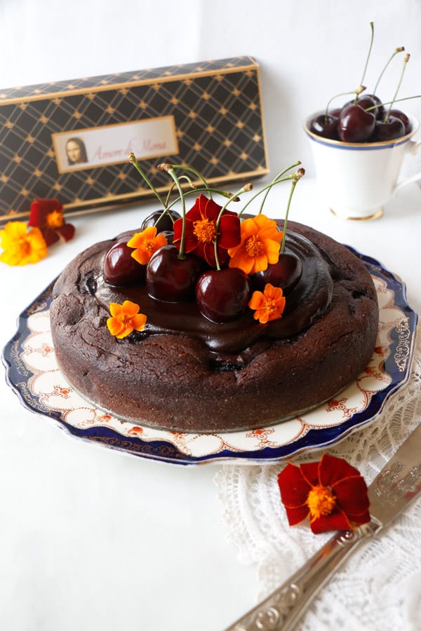 Cherry Chocolate Torte (vegan & gluten-free)