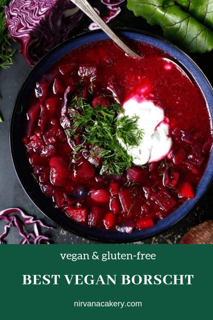 The Best Vegan Borscht