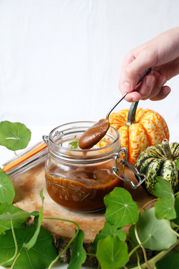 Vegan Salted Pumpkin Caramel