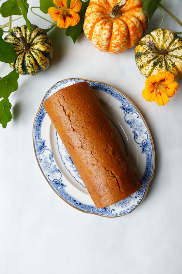 Gluten-free Vegan Pumpkin Roll