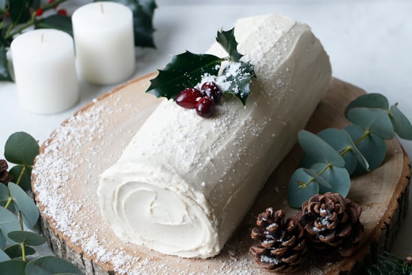 Gluten-free Mini Yule Logs Recipe (dairy-free option)