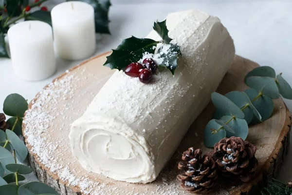 Gluten-free Vegan Mini Yule Logs, Recipe in 2023