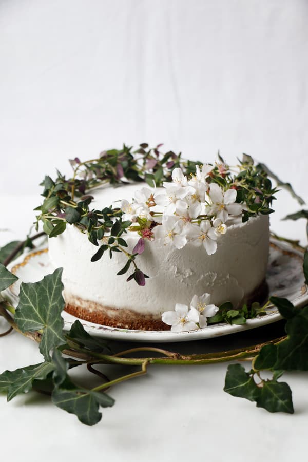 Triple Chocolate Cake (Moist Three Layer Cake) - Olives + Thyme