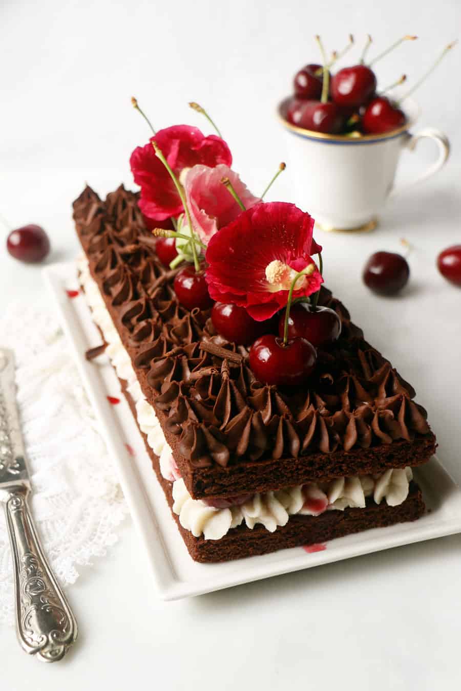 Black Forest Gateau (vegan & gluten-free)