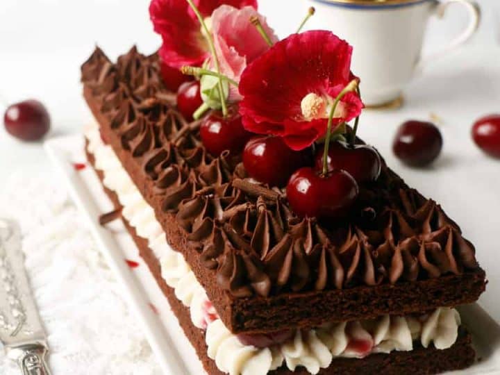 Classic Black Forest Cake - Sprinkle Bakes