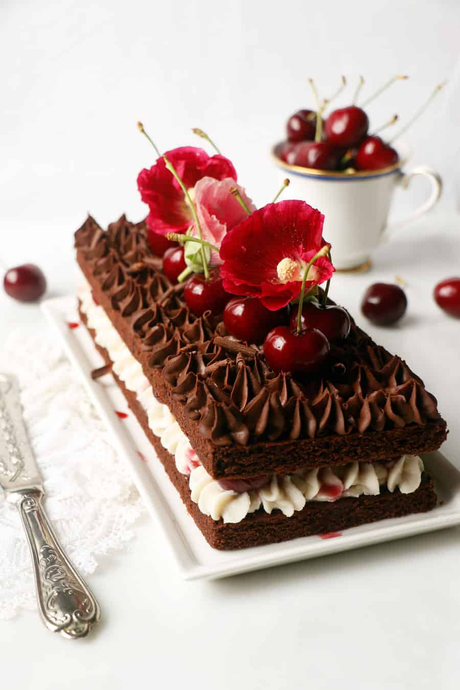 Black Forest Gateau (vegan & gluten-free)