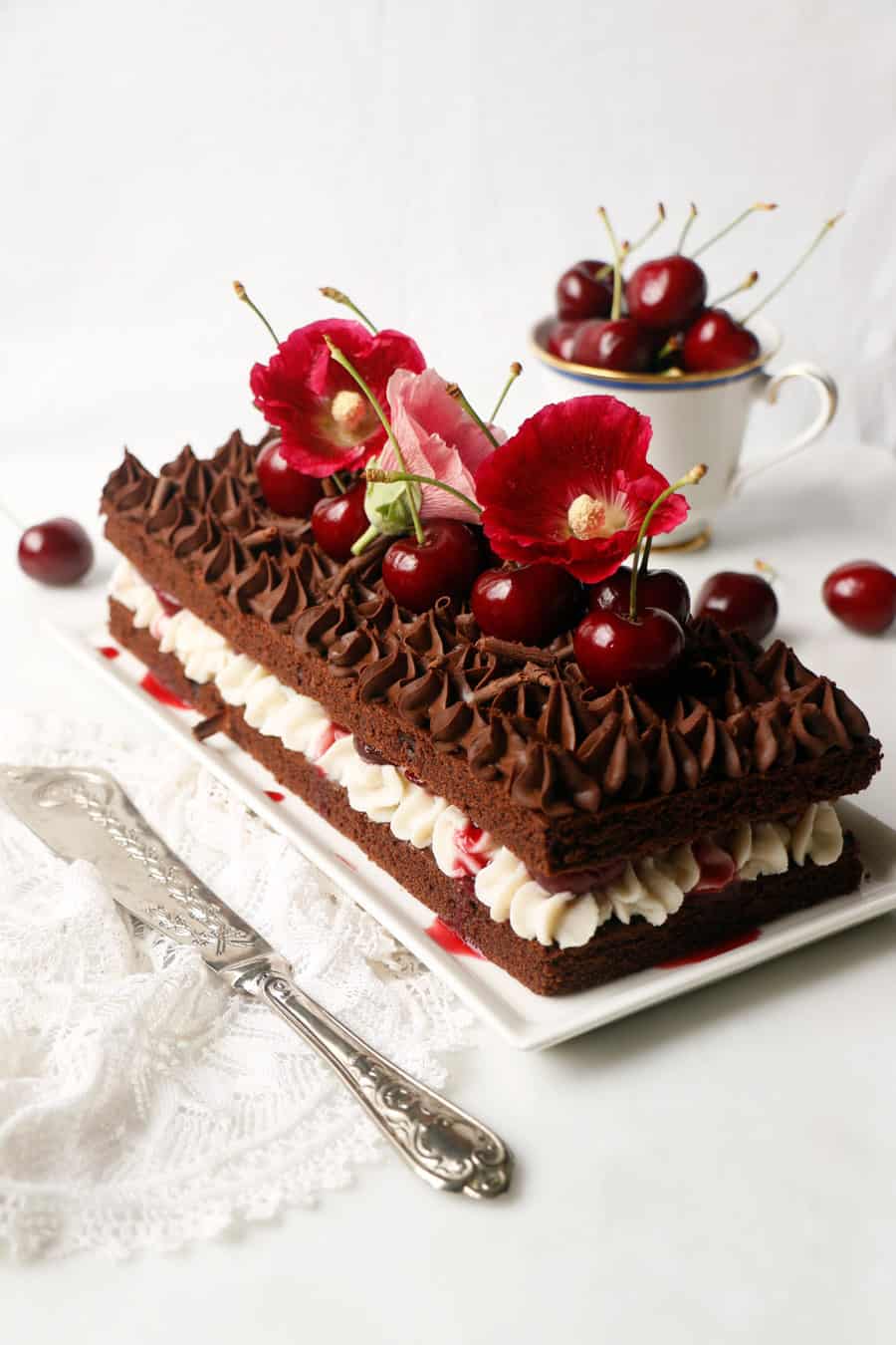 Black Forest Gateau (vegan & gluten-free)