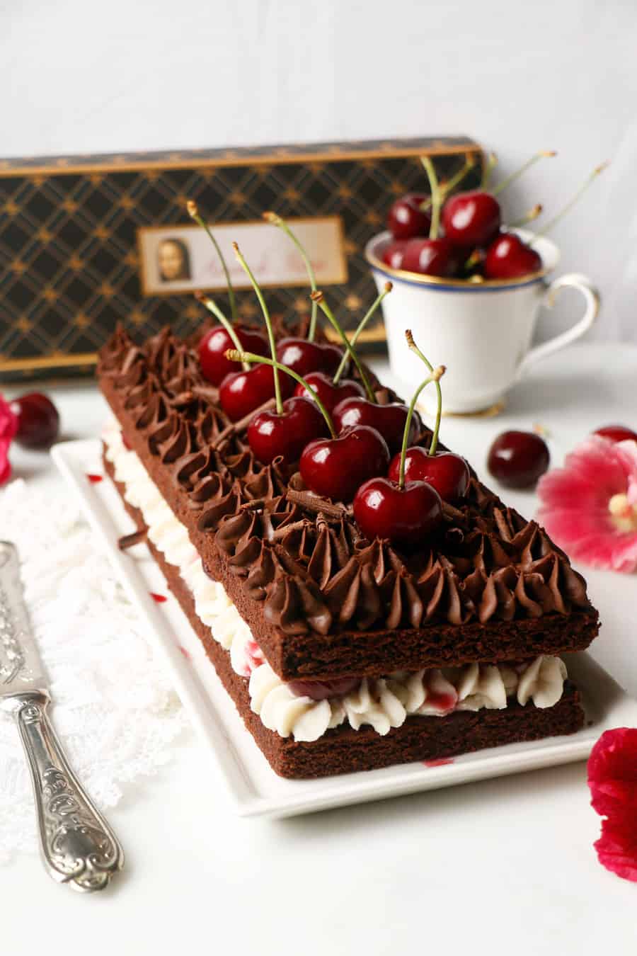 Black Forest Gateau (vegan & gluten-free)