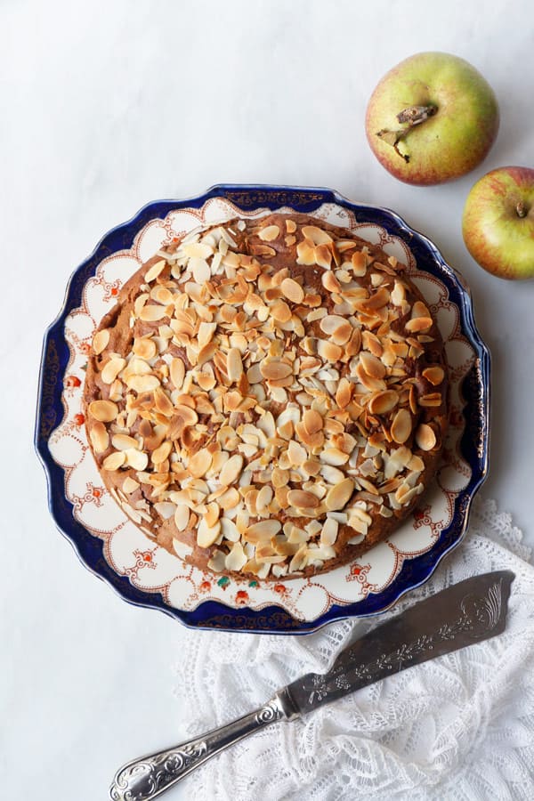 vegan gluten free apple cake bbc